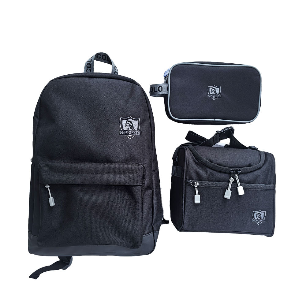 COLO COLO PACK MOCHILA ESCOLAR LONCHERA + ESTUCHE