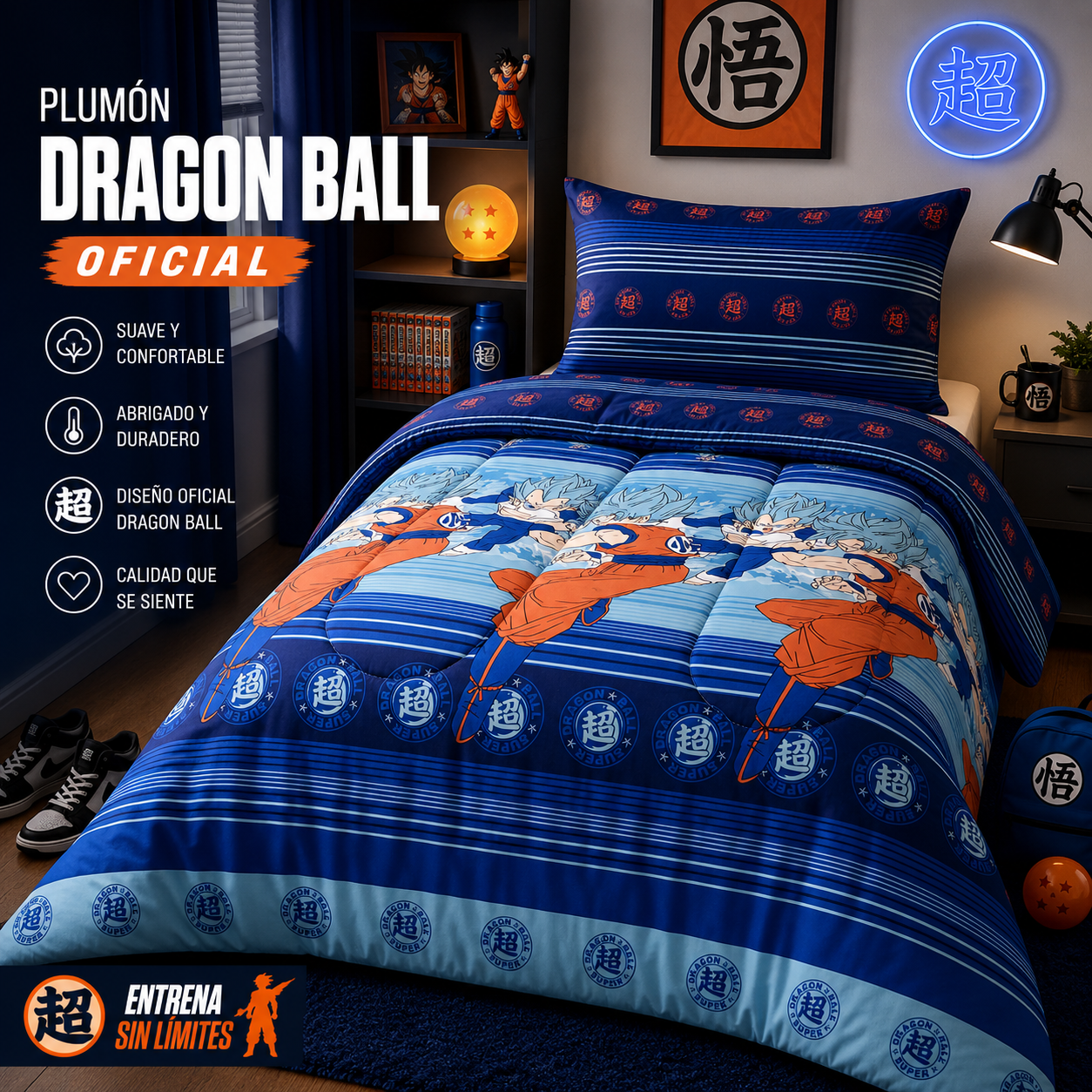 PLUMON DRAGON BALL Z SUPER 1.5 PLAZA